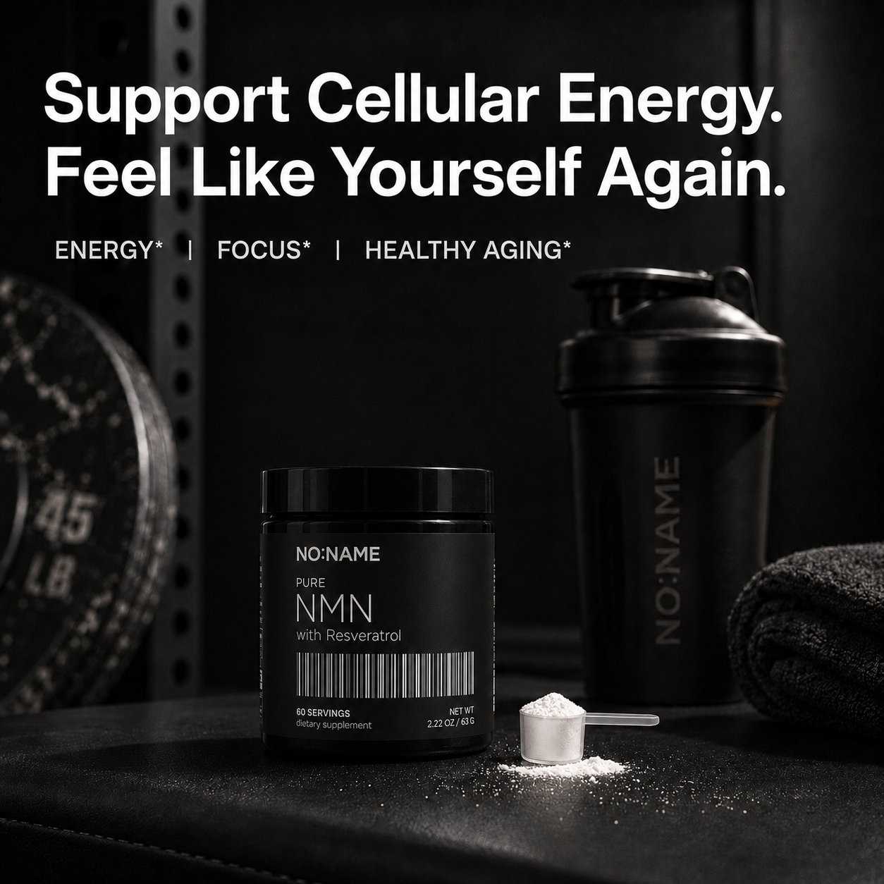 Pure NMN + Trans-Resveratrol