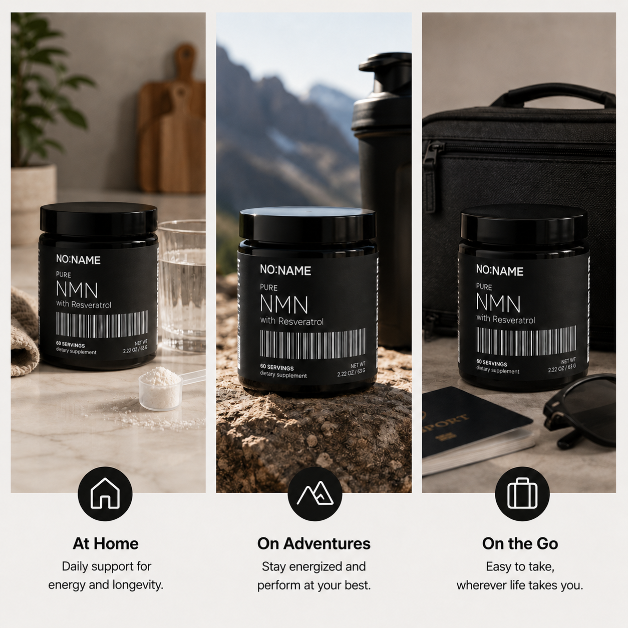 Pure NMN + Trans-Resveratrol