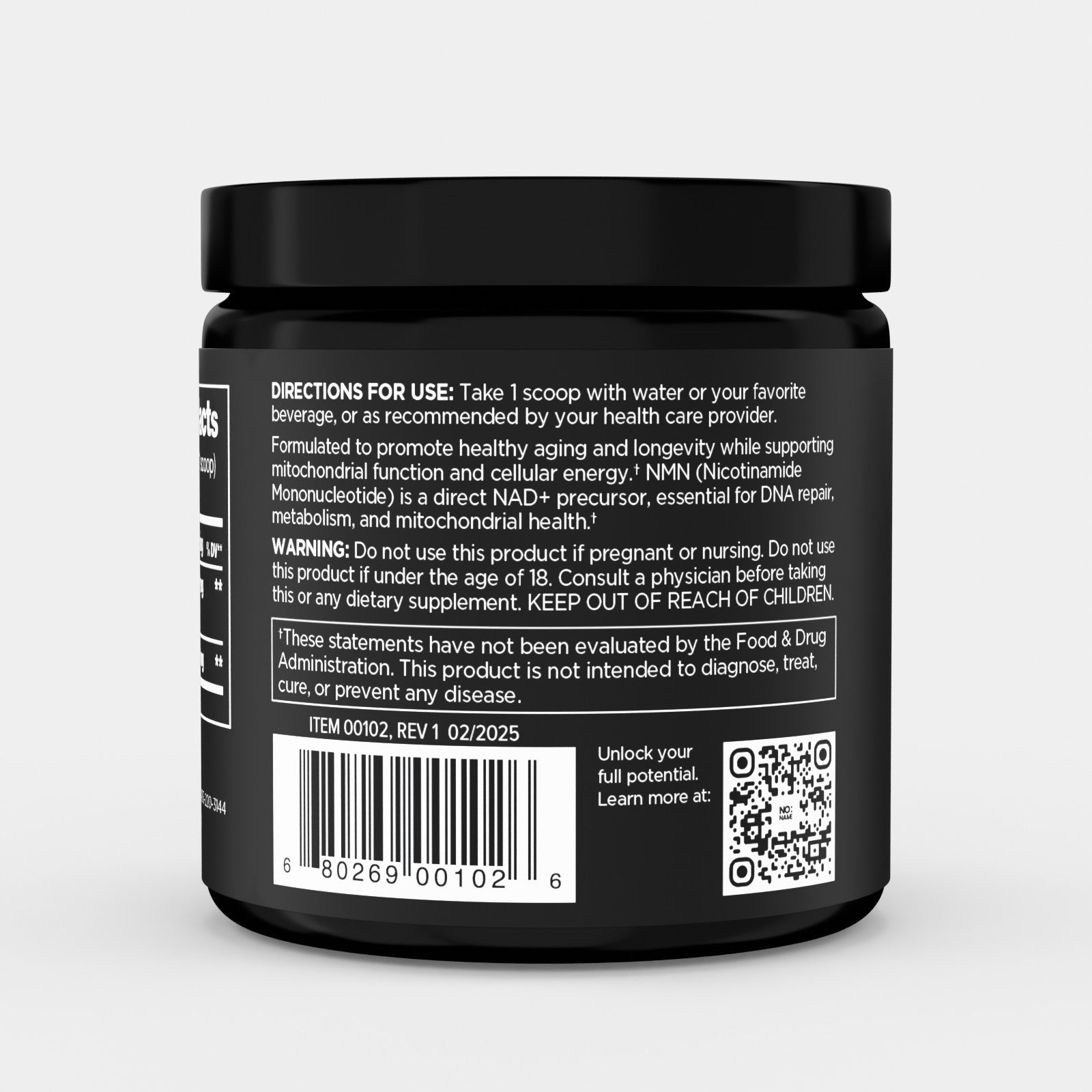 Pure NMN + Trans-Resveratrol